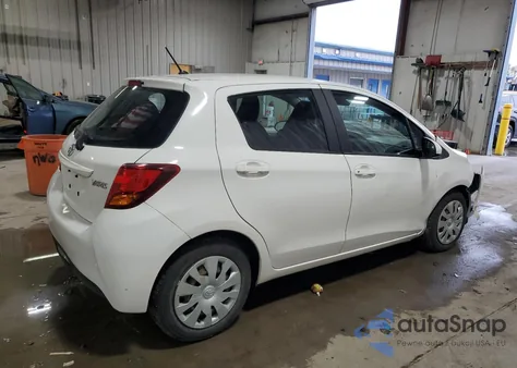 2017 Toyota Yaris L из США, поврежденный, VIN VNKKTUD31HA082197